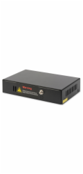 Digitus Gigabit PoE Indoor Extender, 2-portový, 60W 100m rozšíření, kaskádovatelný, vlastní napájení