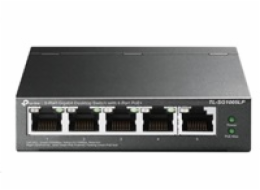 TP-Link TL-SG1005LP TP-Link switch TL-SG1005LP (5xGbE, 4xPoE+, 40W, fanless)