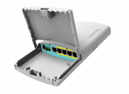 MikroTik RouterBOARD PowerBox Pro, 800MHz CPU, 128MB RAM, 5x LAN, PoE IN/OUT, vč. L4 licence