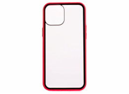 COLORWAY Smart Clear Case/ Apple iPhone 12 Pro Max/ Červený
