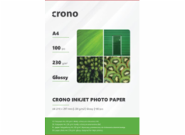 Crono PHPL4A, fotopapír lesklý, A4, 230g, 100ks