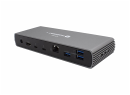 i-tec dokovací stanice Thunderbolt 4 Dual Display/ 4x USB 3.1/ 3x Thunderbolt 4/ HDMI/ LAN/ SD/ Power Delivery 96W