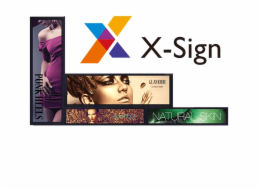 Elektronická licence: BENQ X-Sign Premium  software pro displaje digital signage, licence na 3 roky