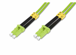 Optický patch kabel Digitus, duplexní, LC > LC konektor, multimode OM5