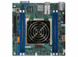SUPERMICRO mini-ITX MB Xeon D-2141I (8C/16T), 4x DDR4 ECC rDIMM,8xSATA1x PCI-E 3.0 x8, 2x10GbE LAN,IPMI