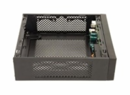 CHIEFTEC skříň Compact Series/mini ITX, IX-03B, Black, Alu, 120W adaptér CDP-120ITX