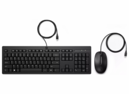 HP 225 Wired Mouse and Keyboard Combo - Česká-Slovenská
