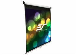 ELITE SCREENS plátno roleta 84" (213,4 cm)/ 16:9/ 104,1 x 185,4 cm/ Gain 1,1/ case bílý/ 30" drop