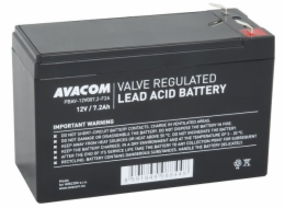 Avacom baterie 12V 7,2Ah F2 (PBAV-12V007,2-F2A)