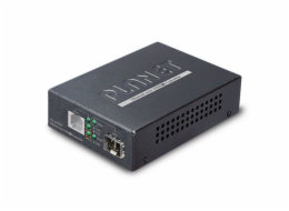 Planet VC-231GF, optický VDSL2 konvertor, SFP 1000Base-X, RJ11, master/slave, profil 30a, G.993.5 Vectoring, G.INP