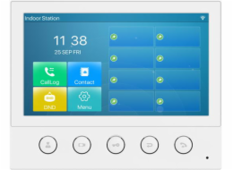 Fanvil i53W SIP vnitřní dotyková stanice, 7" dotyk. displ., 5 x konfig. tlačítka, 6SIP, WiFi