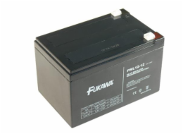 FUKAWA akumulátor FW 12-12 (12V; 12Ah; faston 6,3mm; životnost 5let)  