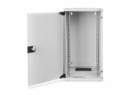 Digitus  nástěnná skříňka 254 mm (10 ") 12U 592x312x300 mm, barva šedá (RAL 7035)