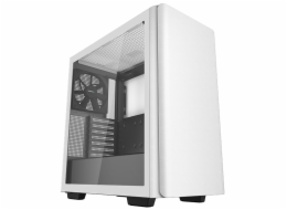 DEEPCOOL skříň CK500 ATX / 2x140 mm fan / 2xUSB 3.0 / USB-C bílá