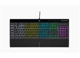 CORSAIR K55 RGB PRO/Drátová USB/US layout/Černá