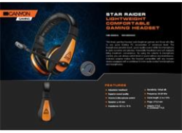 Canyon Herní headset STAR RAIDER GH-1A