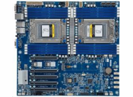 Gigabyte MB MZ72-HB0, 2x SP3, 16x DDR4r, 4x SATA+12xSATA/4xNVMe, 2x NVMe, M.2, 2x 10Gb LAN, 5xPCIe4.0 (3 x16,2 x8), IPMI