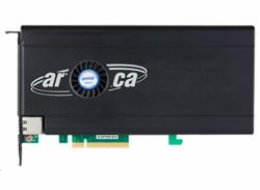 ARECA Tri-mode RAID card 8-port (SFF-8654), 4x M.2, 8GB DDR4, PCIe4.0 x8 Card, FP