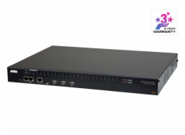 ATEN SN-0148CO 48-Port Serial Console Server dual-power (Cisco pin-outs and auto-sensing DTE/DCE function)