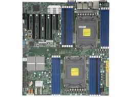 SUPERMICRO MB 2xLGA4189, iC621A, 18x DDR4 ECC, 4xNVMe, 14xSATA3, M.2, 6x PCIe4.0, 2x 1Gb LAN,IPMI