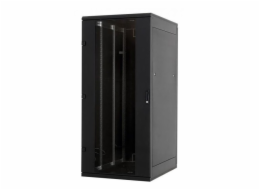 Triton 19" rozvaděč stojanový 45U/800x600, skleněné dveře, černý