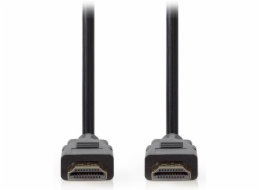 NEDIS Premium High Speed HDMI 2.0 kabel s ethernetem/ 4K@60Hz/ zlacené konektory HDMI-HDMI/ černý/ 1m