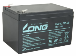 LONG baterie 12V 12Ah F2 LongLife 9 let (WPL12-12)