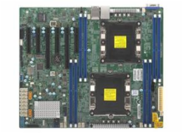 SUPERMICRO MB 2xLGA3647s, iC621, 8x DDR4 ECC, 10xSATA3, 1xM.2, PCI-E 3.0/4,2(x16,x8),2x LAN,IPMI, bulk