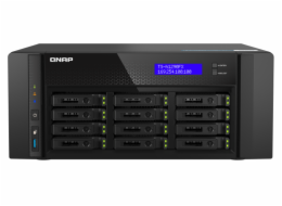 QNAP TS-h1290FX-7302P-128G (AMD EPYC, 128GB ECC RAM, 12x 2,5" U.2, 2x M.2 NVMe, 2x 2,5GbE, 2x 25GbE)