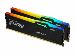 Kingston KF552C40BBAK2-64 DIMM DDR5 64GB 5200MT/s CL40 (Kit of 2) KINGSTON FURY Beast RGB