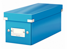 LEITZ Krabice na DVD  Click&Store, modrá