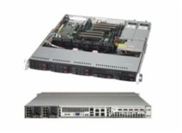 Supermicro CSE-113MFAC2-R606CB SUPERMICRO 1U chassis 8x 2,5" HS SAS3/SATA (2x NVMe), 2x600W (80PLUS Gold)
