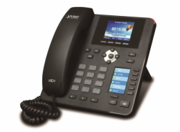 Planet VIP-2140PT VoIP telefon, G.722 HD, LCD+DSS displeje, BLF tlačítka, 4x SIP účty, Auto konf, PoE, CZ