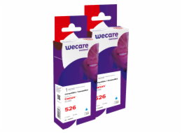 WECARE&nbsp;ARMOR&nbsp;sada&nbsp;ink&nbsp;kompatibilní&nbsp;s&nbsp;CANON&nbsp;CLI526C&nbsp;2x10,5ml,modrá,CLI-526&nbsp;C