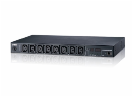 Aten PE7108 15A/10A 8 výstupů 1U s měřením zásuvek eco PDU Vstup C20 Výstup 8x C13