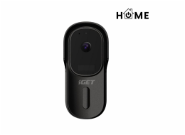 iGET HOME Doorbell DS1 Black - Inteligentní bateriový videozvonek