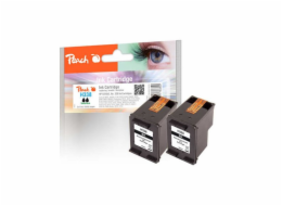 PEACH kompatibilní cartridge HP CB331E, No 338*2 TwinPack, 2x black