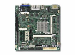SUPERMICRO MB 1x Celeron J1900 (10W,4C) 2x,DDR3 SO-DIMM, 4xSATA3,2xSATA2, (1x PCI-E x2,1x miniPCIE,1xmSATA), 4xCOM