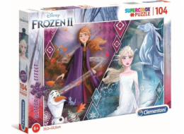 Clementoni Puzzle 104 Glitter Frozen 2 Glitter