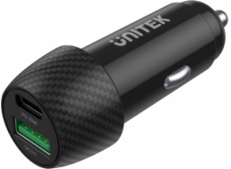 Unitek P1400A Car charger 38W USB-A USB-C QC 3.0