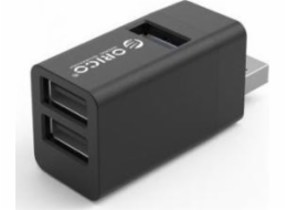 ORICO MINI HUB USB-A 3x USB-A (2x2.0 1x3.1) MINI-U32L-BK-BP