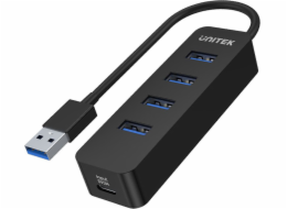 UNITEK HUB USB-A 4X USB-A 3.1 ACTIVE 10W H1117A