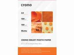 Crono PHPM4A, fotopapír matný, A4, 180g, 100ks