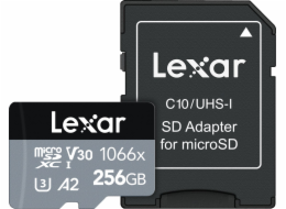 Karta pamięci microSDXC 256GB 1066x 160/120MB/s CL10 adapter