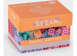 Marioinex Waffle mini pastel 500 kusů Stavební cihličky