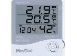 Meteostanice MesMed Mesmed Hygrometer MM-778 Higo Plus s teploměrem a funkcí hodin