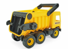 Žlutý sklápěč 38 cm Middle Truck v krabici