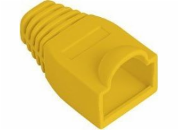 Osłonka na wtyk RJ45 żółta 100 sztuk