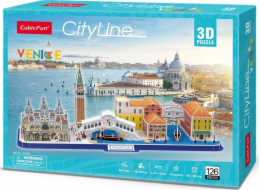 3D puzzle City Line Benátky