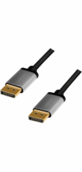 DisplayPort 4K / 60 Hz kabel, DP / M na DP / M, alu. 5m